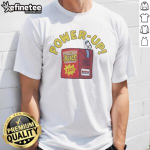 Nice Backyard Baseball Power Up T-Shirt featuring a vibrant graphic design, perfect for baseball enthusiasts and casual wear.