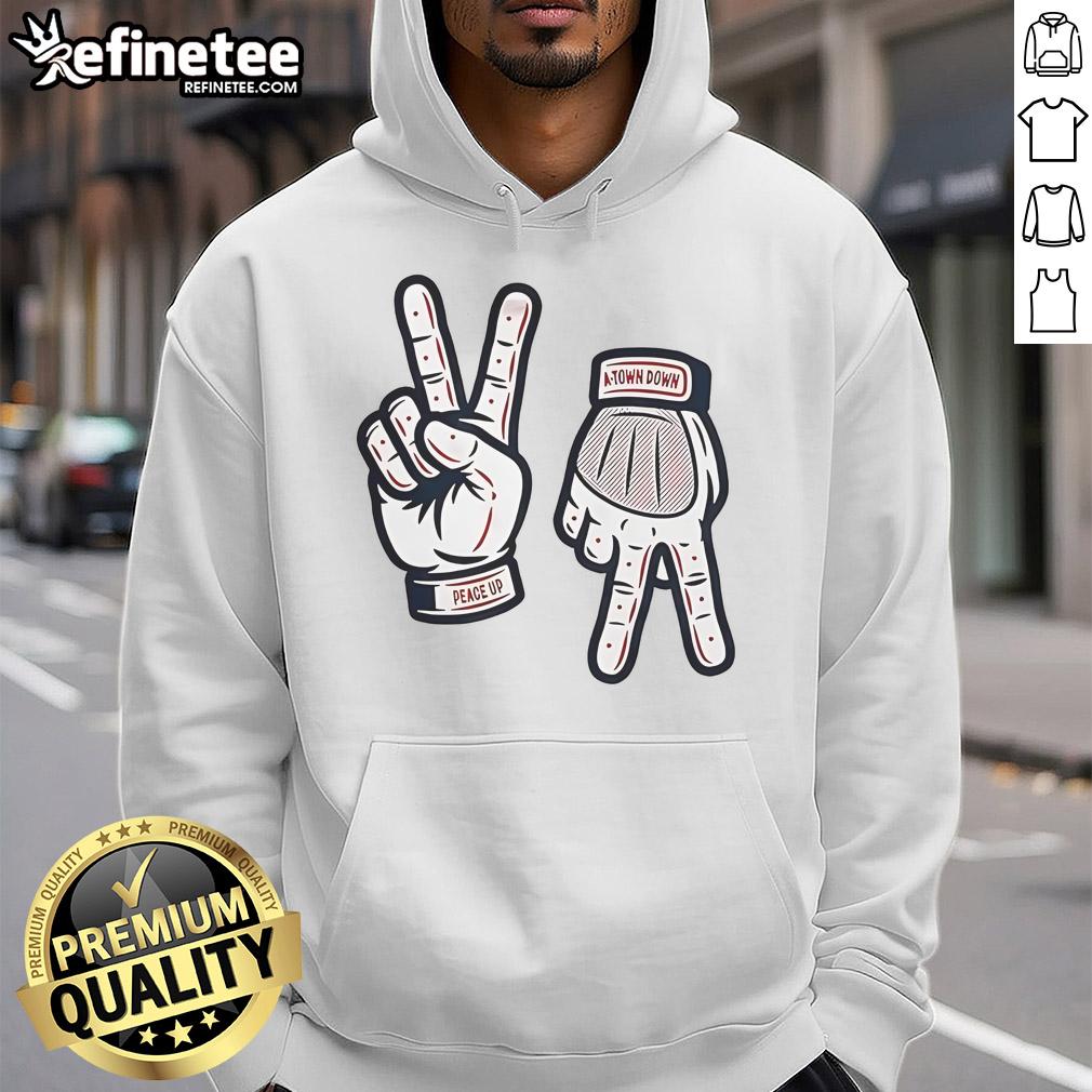Nice Chris Sale Peace Up A Town Down Hoodie featuring a stylish design, perfect for fans and casual wear.