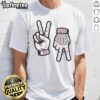 Nice Chris Sale Peace Up A-Town Down T-Shirt featuring bold graphics and vibrant colors, perfect for baseball fans.
