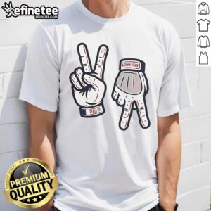 Nice Chris Sale Peace Up A-Town Down T-Shirt featuring bold graphics and vibrant colors, perfect for baseball fans.