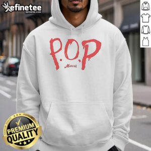 Stylish Nice P.O.P. Marina Hoodie in navy blue, perfect for casual outings and comfortable wear.