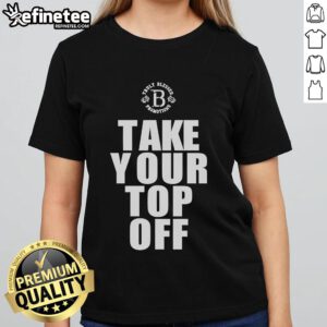 Nice Take Your Top Off Ladies Tee in vibrant colors, perfect for casual outings or summer fun. Stylish and comfortable design.