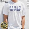 Alt Text: Official Andy Pages 44 Los Angeles D Font Vintage T-Shirt featuring a retro design and stylish graphics.