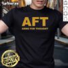 Alt Text: Official Arms For Thought Aft Logo T-Shirt featuring a stylish design and vibrant colors, perfect for casual wear.