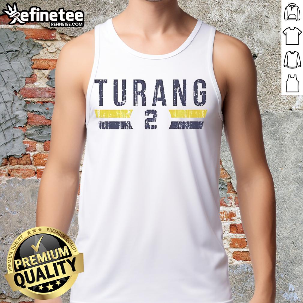 Official Brice Turang 2 Milwaukee Font Vintage Tank Top featuring a stylish design perfect for fans and casual wear.