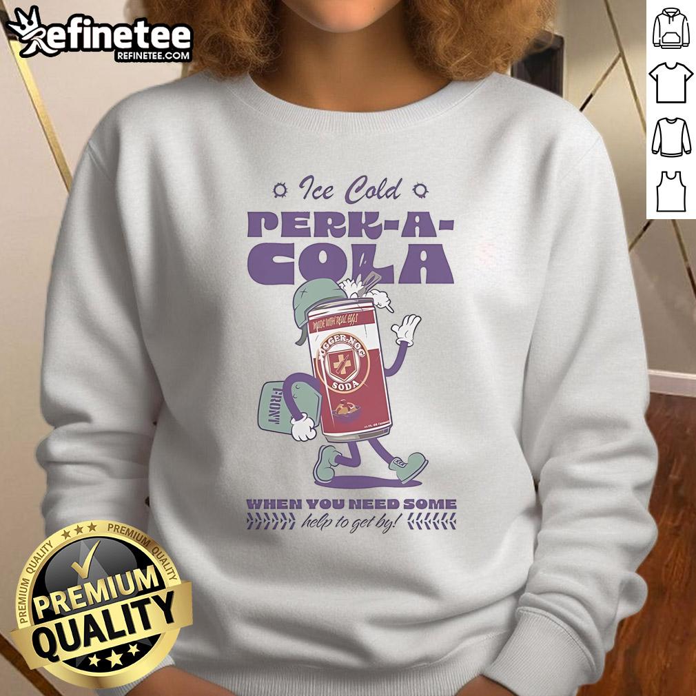 Official Call of Duty Ice Cold Perk-A-Cola sweatshirt featuring vibrant graphics and a comfortable fit for gamers.
