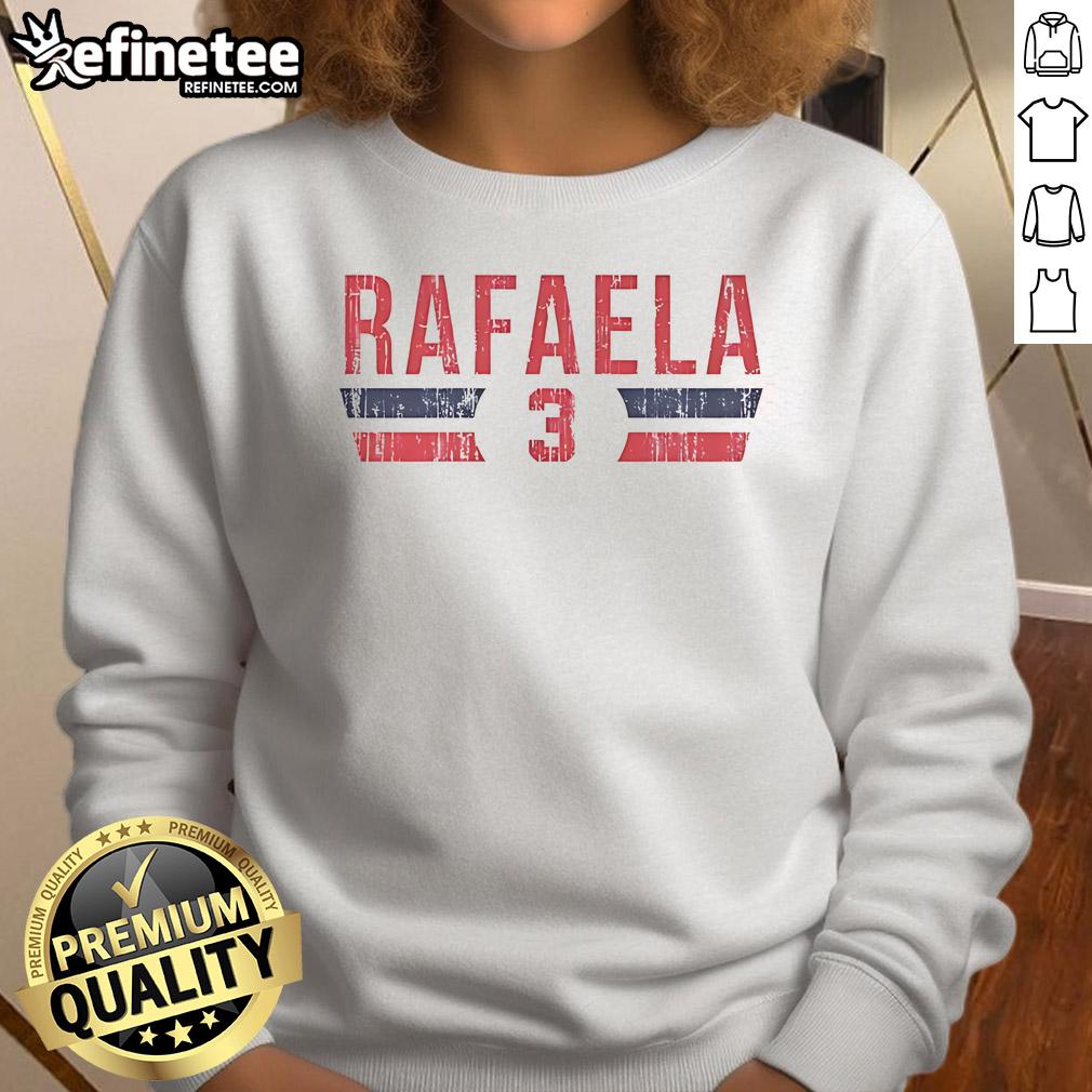 Alt Text: Vintage Boston Font sweatshirt featuring 'Ceddanne Rafaela 3' design, perfect for casual, stylish outfits.