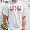 Official Ceddanne Rafaela 3 Boston Font Vintage T-Shirt showcasing retro design and vibrant colors, perfect for fans.
