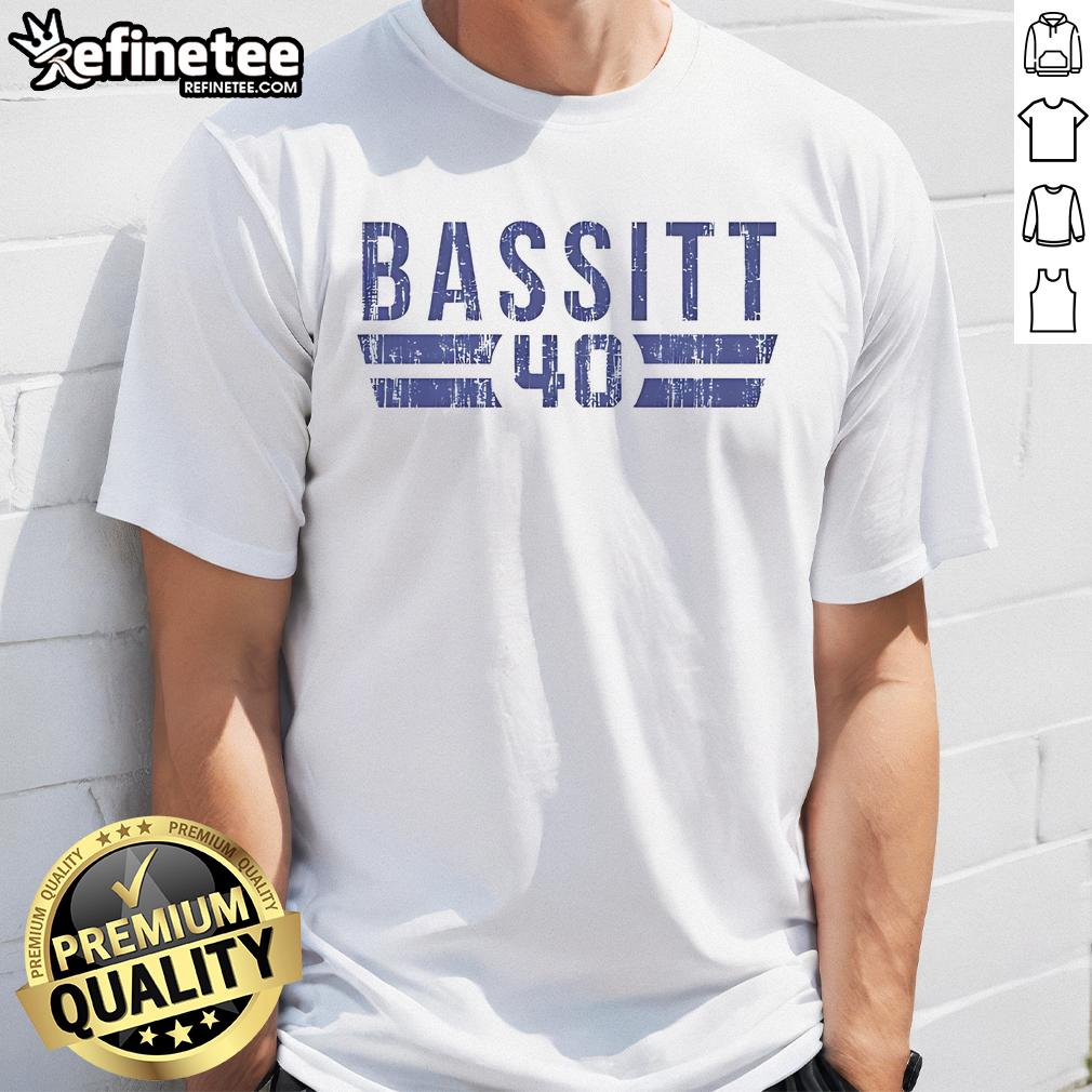Official Chris Bassitt 40 Toronto Vintage T-Shirt featuring a retro design, perfect for baseball fans and collectors.