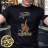 Official Detroit Tigers Tiny Turnip Velociraptor T-Shirt featuring a fun dinosaur design for young fans.