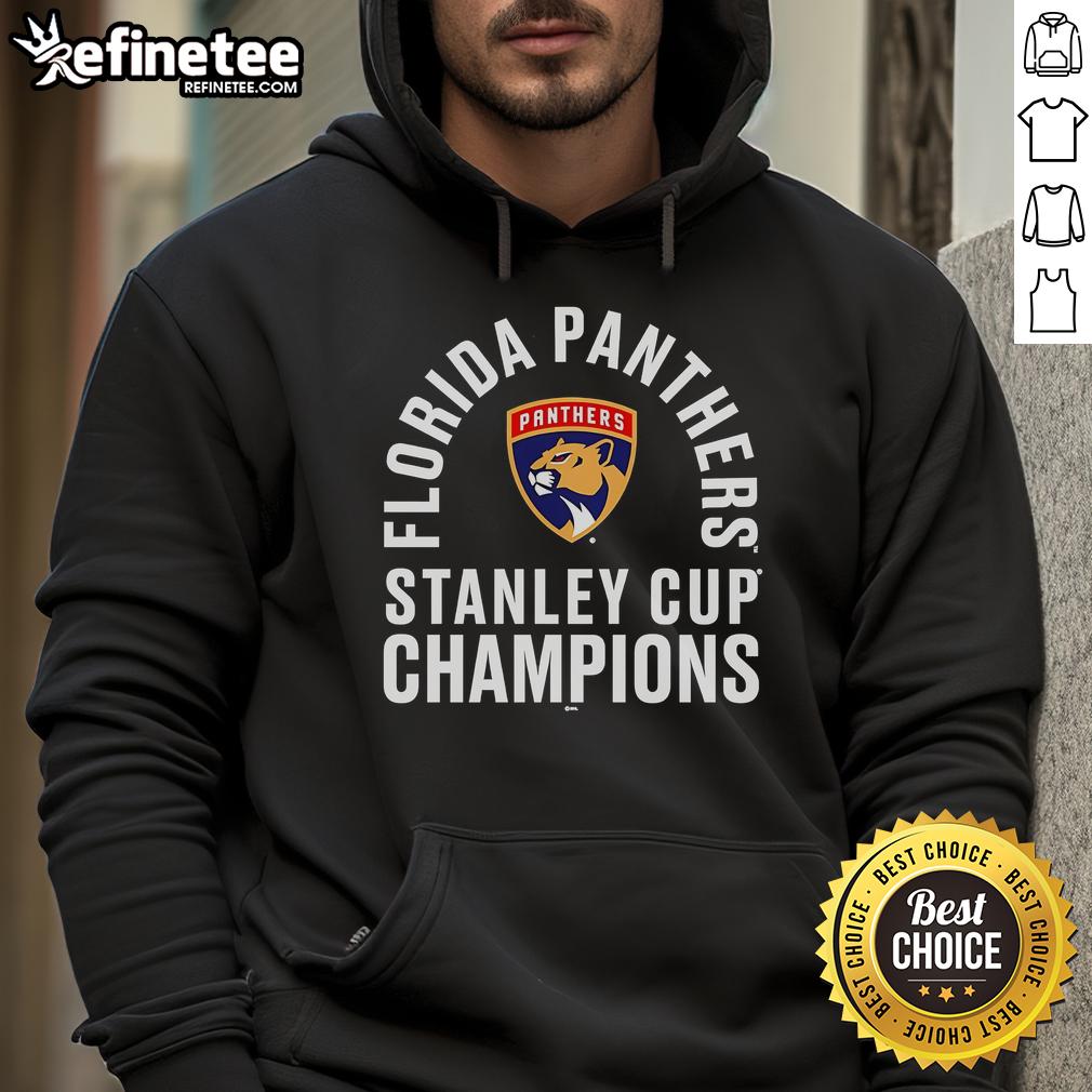 Alt Text: Official Florida Panthers 25 Stanley Cup Champions Class Hoodie featuring team logo and championship design.