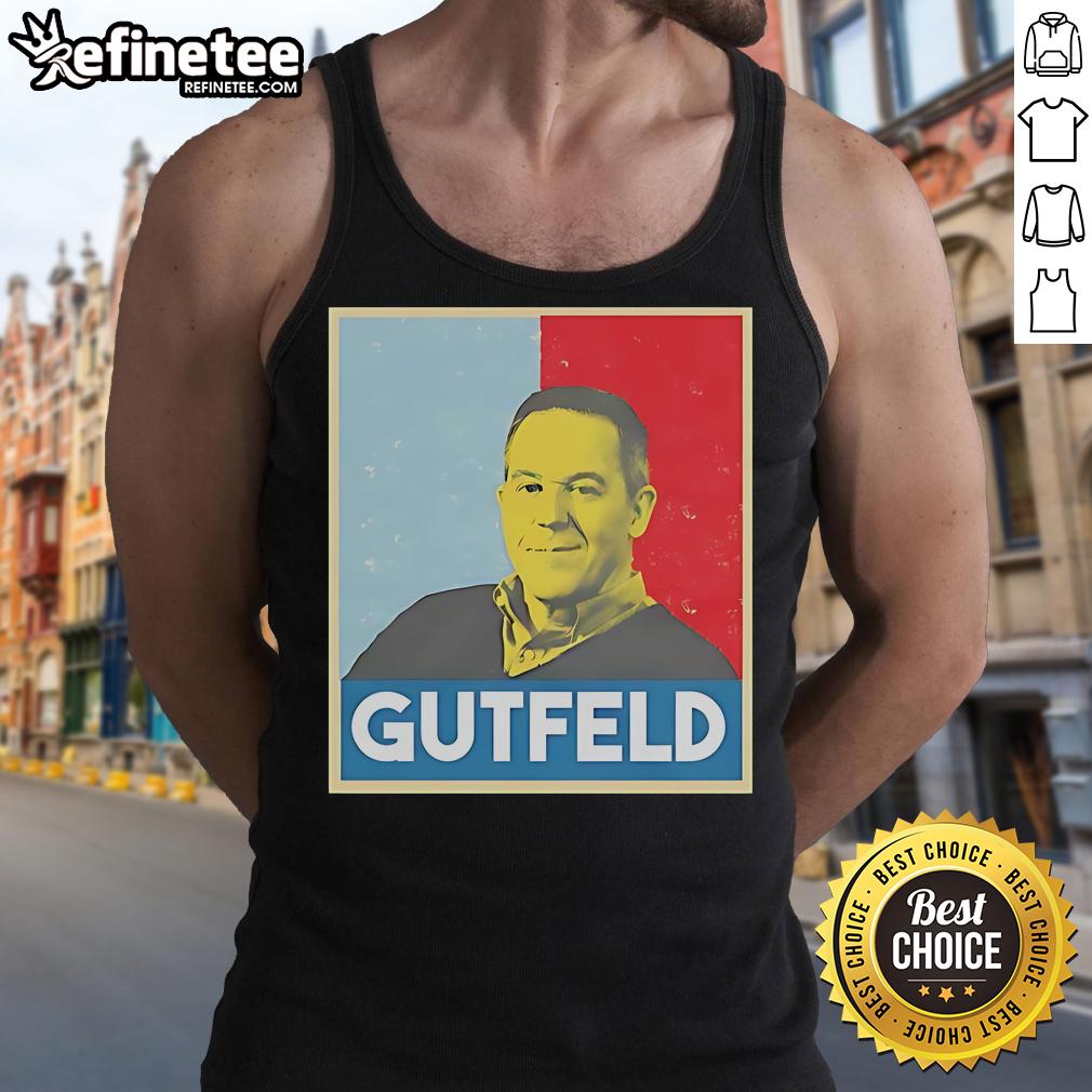 Official Greg Gutfeld hope tank top featuring bold graphics and a stylish design for fans of the popular TV host.
