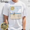 Official Heathcliff This Looks Like Trouble Fun Helmet Daily T-Shirt featuring a playful design and vibrant colors.