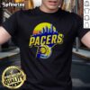 Official Indiana Pacers Skyline Logo T-Shirt featuring vibrant team colors and iconic skyline design for fans.