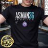 Official Kat Asman Orlando Pride Elite 36 T-Shirt featuring vibrant team colors and logo, perfect for fans and supporters.