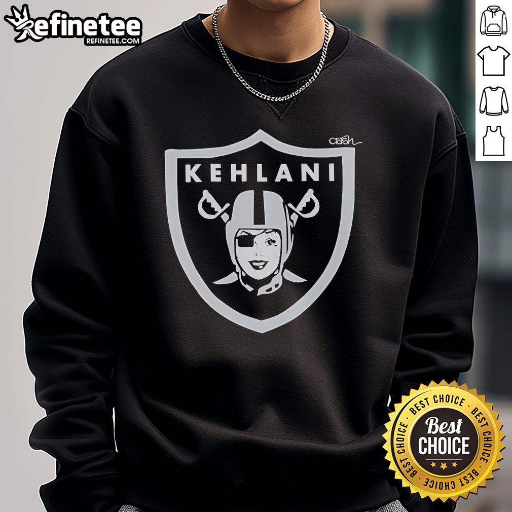 Official Kehlani Oakland X Las Vegas Raiders sweatshirt featuring stylish design and team colors, perfect for fans.