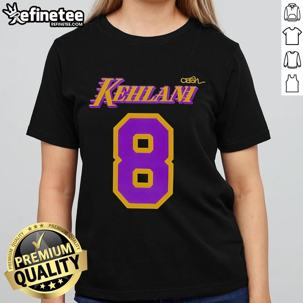 Kehlani x Los Angeles Lakers women's tee featuring stylish design and vibrant team colors, perfect for fans.