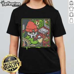 Official MF Doom Parappa the Rapper Ladies Tee featuring vibrant graphics and stylish design for fans of hip-hop culture.