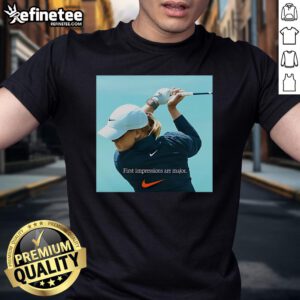 Official Maja Stark U.S. Womens Open Championship T-Shirt featuring bold graphics and vibrant colors for golf fans.