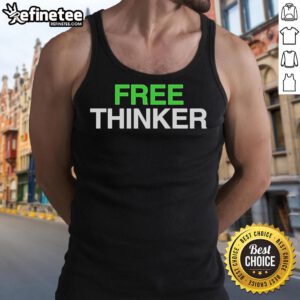 Official Matt Kim Free Thinker Tank Top featuring a stylish design perfect for summer wear and casual outings.