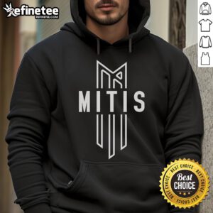 Official Mitis Logo Hoodie featuring a stylish design, perfect for casual wear and showcasing the Mitis brand.