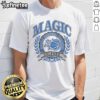 Official Orlando Magic Crest T-Shirt featuring vibrant team colors and logo, perfect for fans and casual wear.