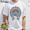 Official Orlando Magic Native American Logo T-Shirt featuring vibrant team colors and unique design, perfect for fans.