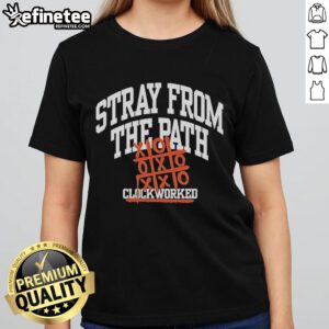 Official Stray From The Path Clockworked Ladies Tee featuring unique design and stylish fit for fans and fashion lovers.