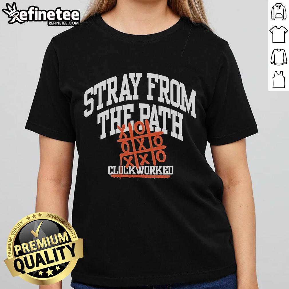 Official Stray From The Path Clockworked Ladies Tee featuring unique design and stylish fit for fans and fashion lovers.