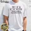 Official Cia Killed JFK T-Shirt design featuring 'Would You Like To Buy Another Vowel?' graphic, perfect for conspiracy fans.