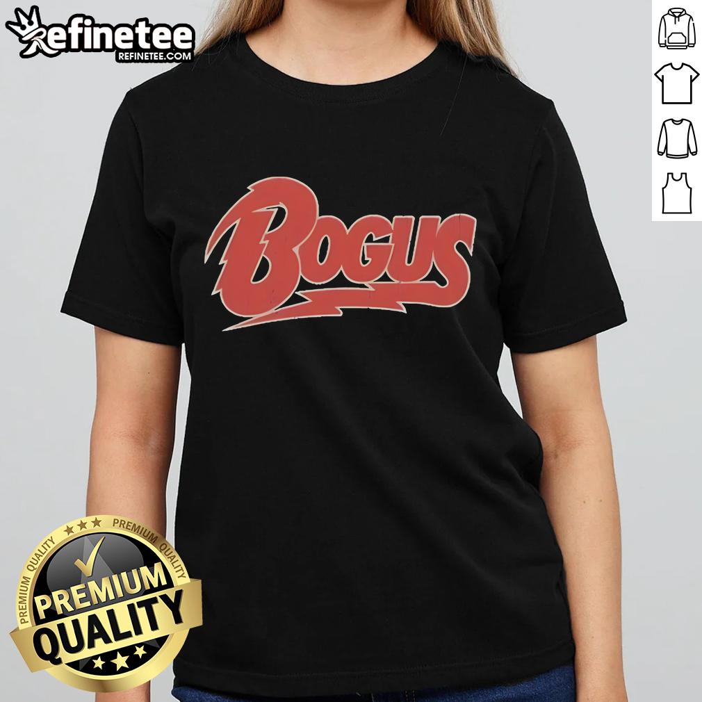 Official The Monster Squad Bogus Ladies Tee featuring classic horror movie characters in a stylish design.