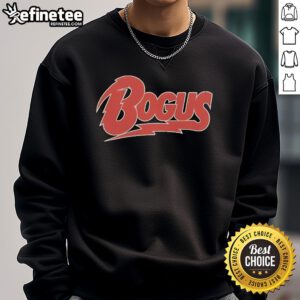 Official The Monster Squad Bogus Sweatshirt featuring a vintage design, perfect for fans of the classic horror-comedy film.