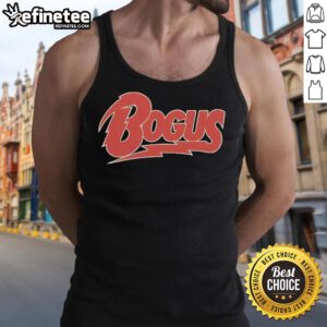 Alt Text: Official The Monster Squad Bogus Tank Top featuring bold graphics and a stylish design for fans of the classic film.
