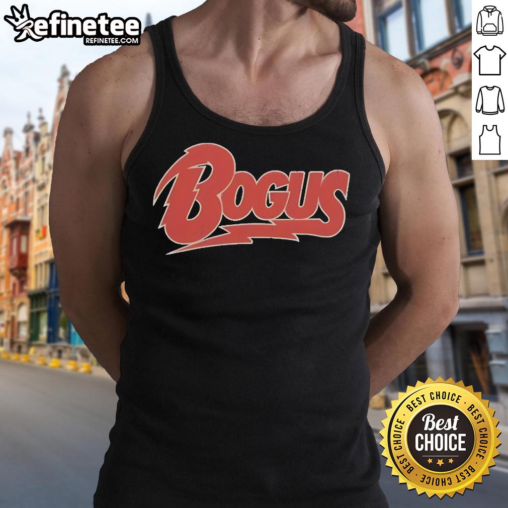 Alt Text: Official The Monster Squad Bogus Tank Top featuring bold graphics and a stylish design for fans of the classic film.