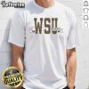 Alt Text: Official Tysdyes Weber State Ribbon T-Shirt featuring vibrant colors and a stylish design for fans and students.