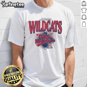 Premium Arizona Baseball 2025 College World Series T-Shirt featuring vibrant graphics and comfortable fit, perfect for fans.