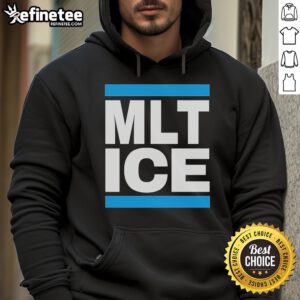 Premium ML T Ice Hoodie in stylish design, featuring a comfortable fit and trendy color for casual wear.