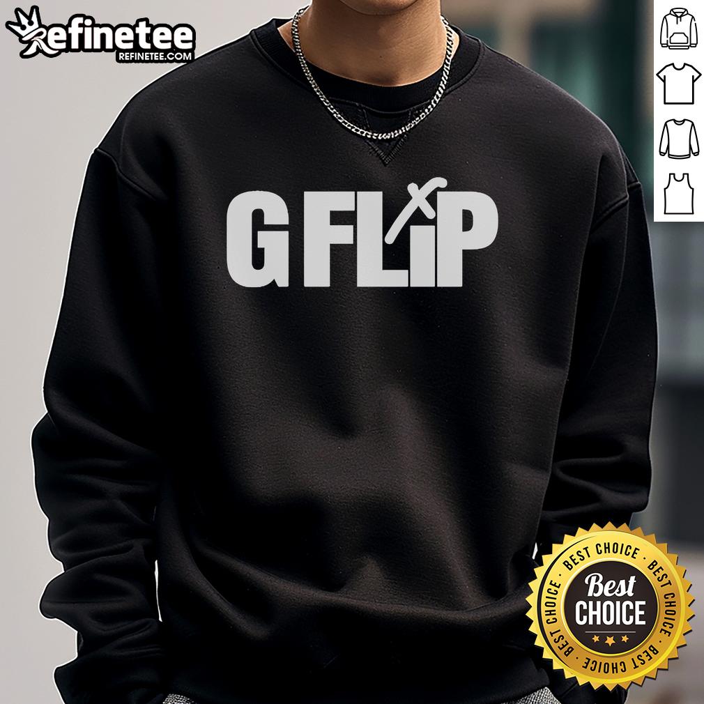 Top G Flip Logo Sweatshirt featuring a stylish design, perfect for casual wear and showing off your unique style.