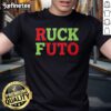 Top Ruck Futo Reverse Letter T-Shirt featuring a stylish design and vibrant colors, perfect for casual wear.