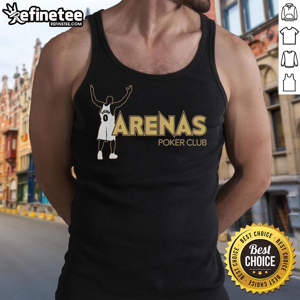 Stylish Awesome Arenas Poker Club tank top featuring a bold design, perfect for poker enthusiasts and casual wear.