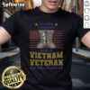 Alt Text: Awesome I'M A Dad A Grandpa And A Vietnam Veteran T-Shirt design showcasing pride and bravery in fatherhood and service.