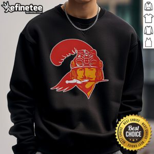 Alt Text: Awesome Tactical OTX Tampa Bay Bucs sweatshirt featuring vibrant team colors and a stylish design for fans.
