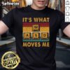Retro PC gamer t-shirt featuring 'Awesome WASD It's What Moves Me' design, perfect for vintage gaming enthusiasts.