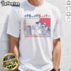 Alt Text: Cute Rappa Dog The Hip Hop Hero 1996 T-Shirt featuring a playful dog in a hip hop outfit, perfect for dog lovers.