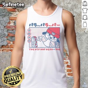 Cute Rappa Dog the Hip Hop Hero 1996 tank top featuring a playful dog in vibrant hip-hop attire, perfect for casual wear.