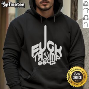 Stylish Hot-Fck-Trump-8647 hoodie featuring bold graphic design perfect for political statement and casual wear.