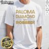 Hot Julian Sewell Paloma Diamond Was Robbed T-Shirt featuring bold graphic design and vibrant colors, perfect for fashion fans.