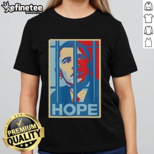 Vintage ladies tee featuring 'Hot Obama Jail Hope' design, perfect for stylish political statement and casual wear.