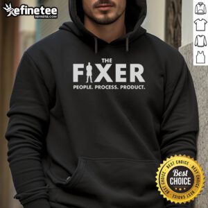 Marcus Lemonis hoodie featuring 'People, Process, Product' slogan, perfect for fans of The Fixer and entrepreneurship.
