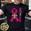 Alt Text: Nice New Orleans Saints X Cancer Awareness I'M A Survivor T-Shirt featuring team logo and vibrant colors.
